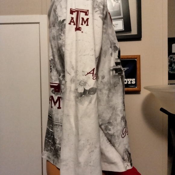 Texas a & m light jacket with hoodie - Picture 5 of 6